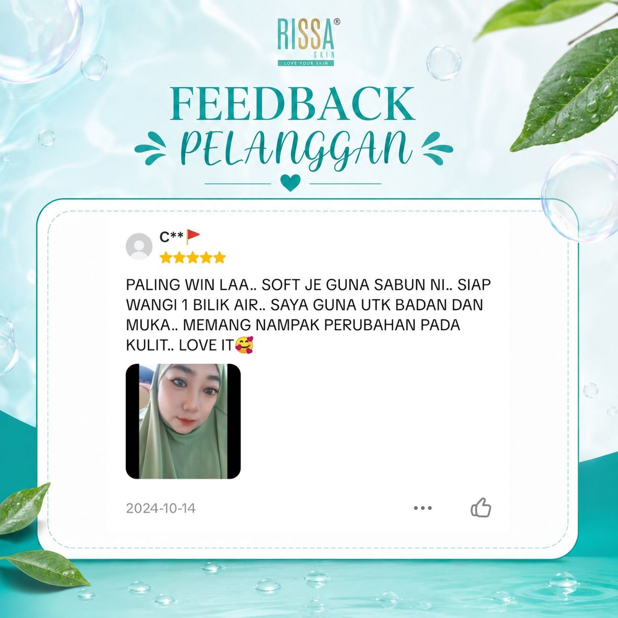 Testimoni pelanggan 1