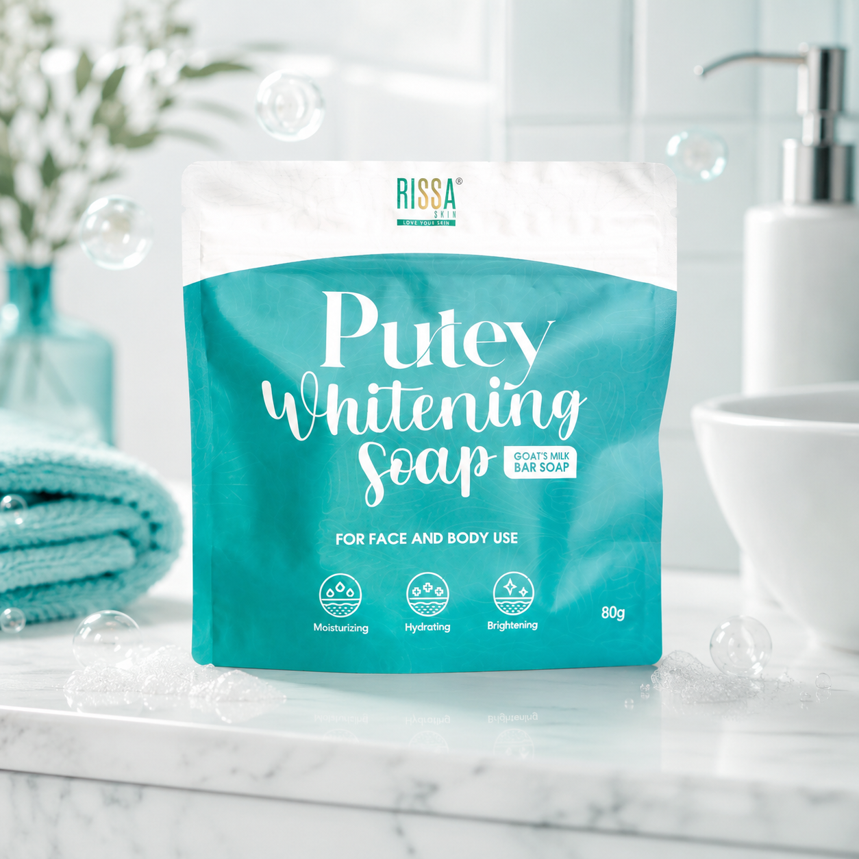 Putey Whitening Soap Goat's Milk